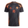 Oficiální Fotbalový Dres Kolumbie James Rodriguez 10 Hostující 2024 pro Muži